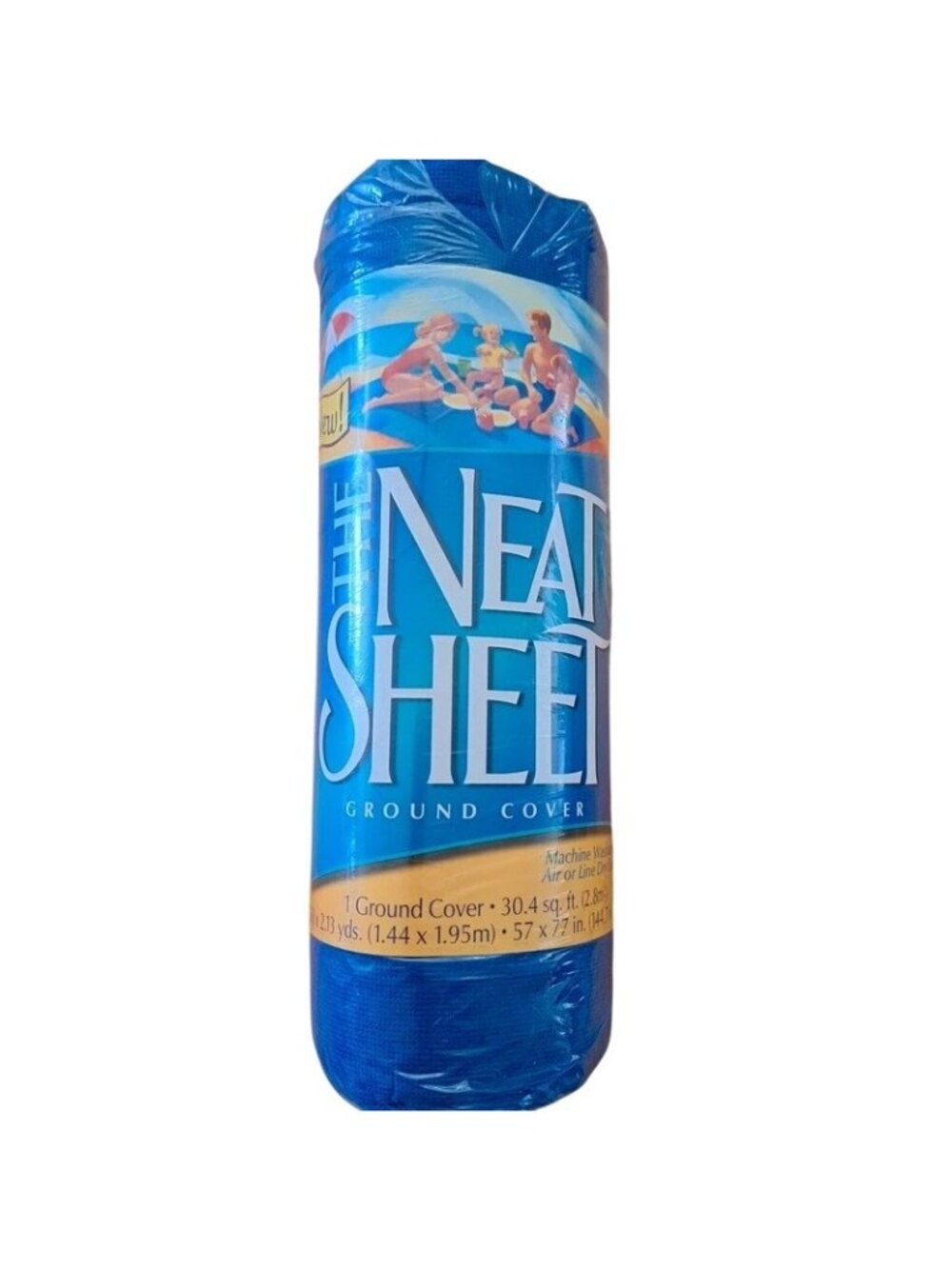 The Neat Sheet Ground Cover 57x77 Inches Indoor Or Outdoor Use Blue